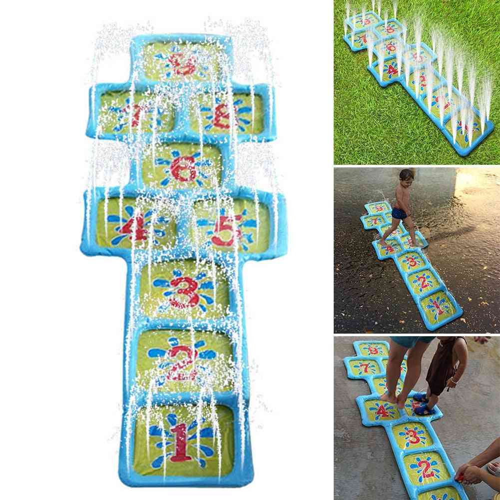 Inflatable Water Spray-number Print Game Pad For