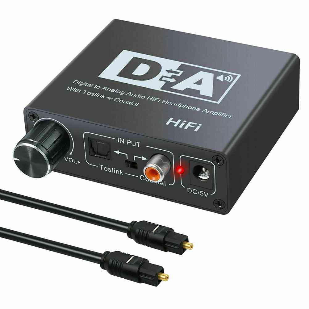Hifi Dac Amplifier, Digital To Analog Audio Converter