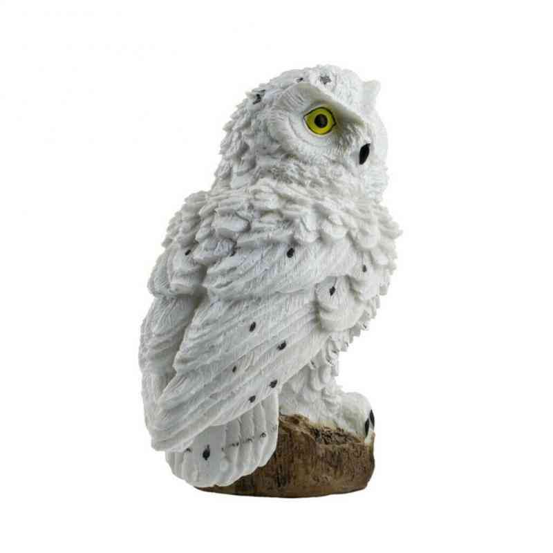 Solar Powered, Owl And Cat Shape-led Light Outdoors Lamp