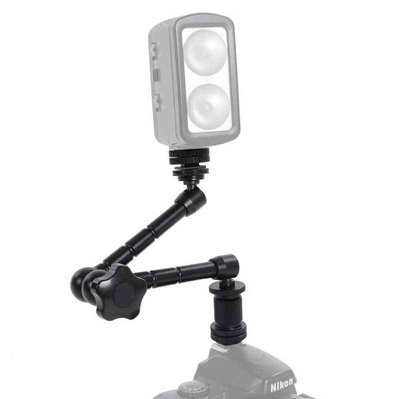 Sturdy Durable Super Clamp - Adjustable Magic Articulated Arm For Mounting Hdmi Monitor, Led Light, Lcd Video And Camera Flash