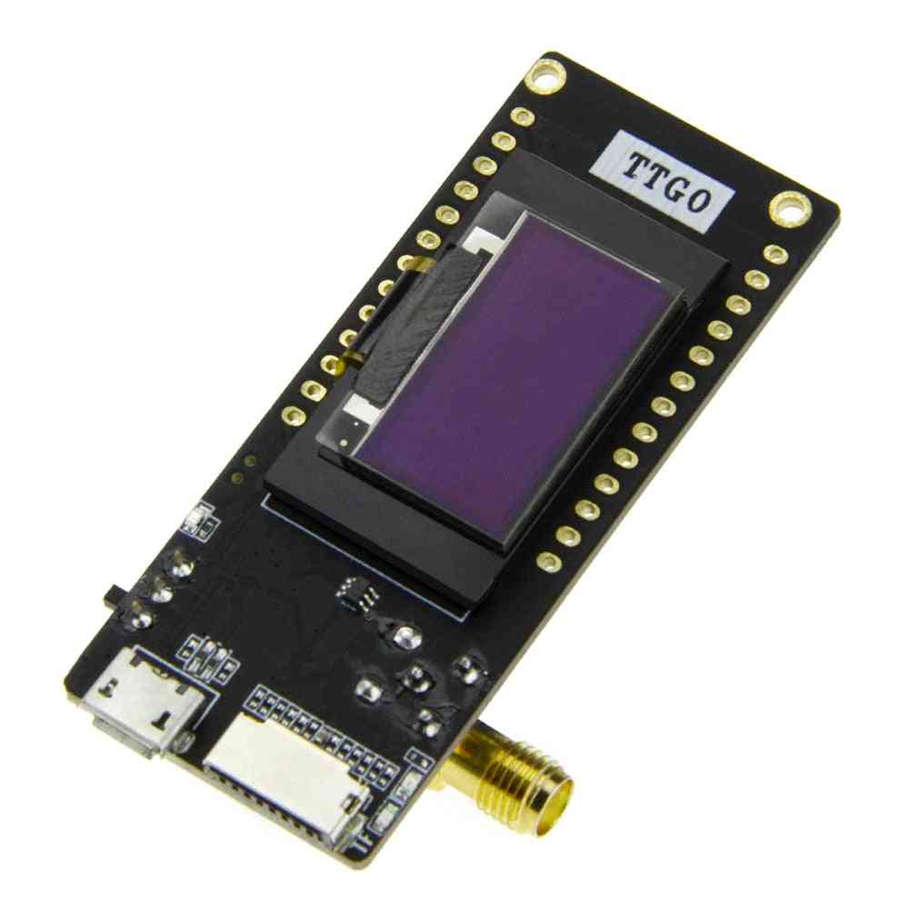 Esp32-paxcounter lora32 v2.1 / 1.6 version 433/868 / 915mHz, OLED 0,96 tum SD-kort Bluetooth-wifi-modul - 433MHz
