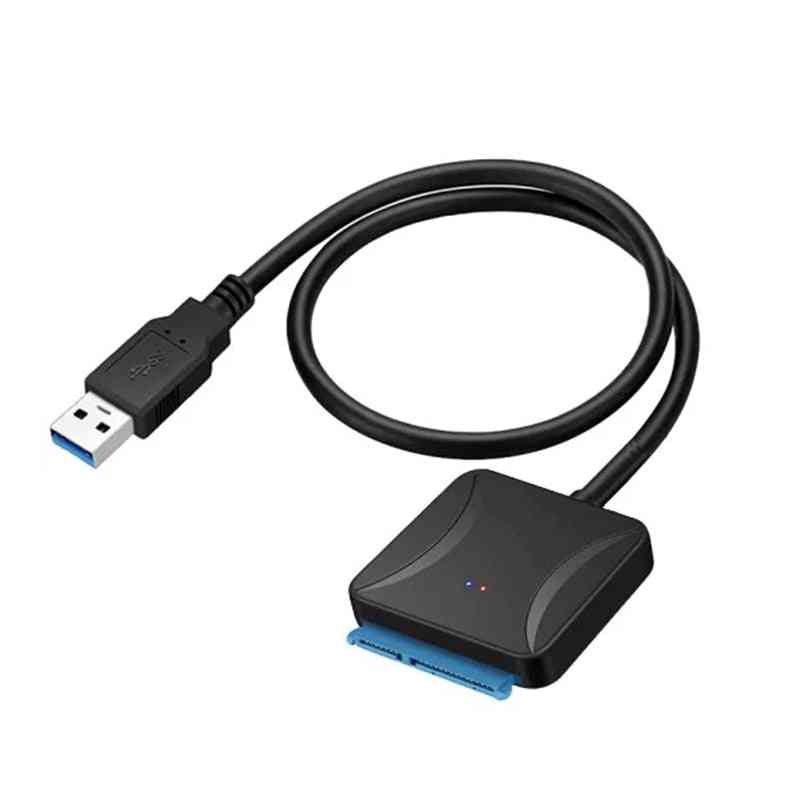 USB 3.0 zu Sata 3 Kabel / Adapter konvertieren, unterstützt 2,5 / 3,5 Zoll externe SSD / HDD