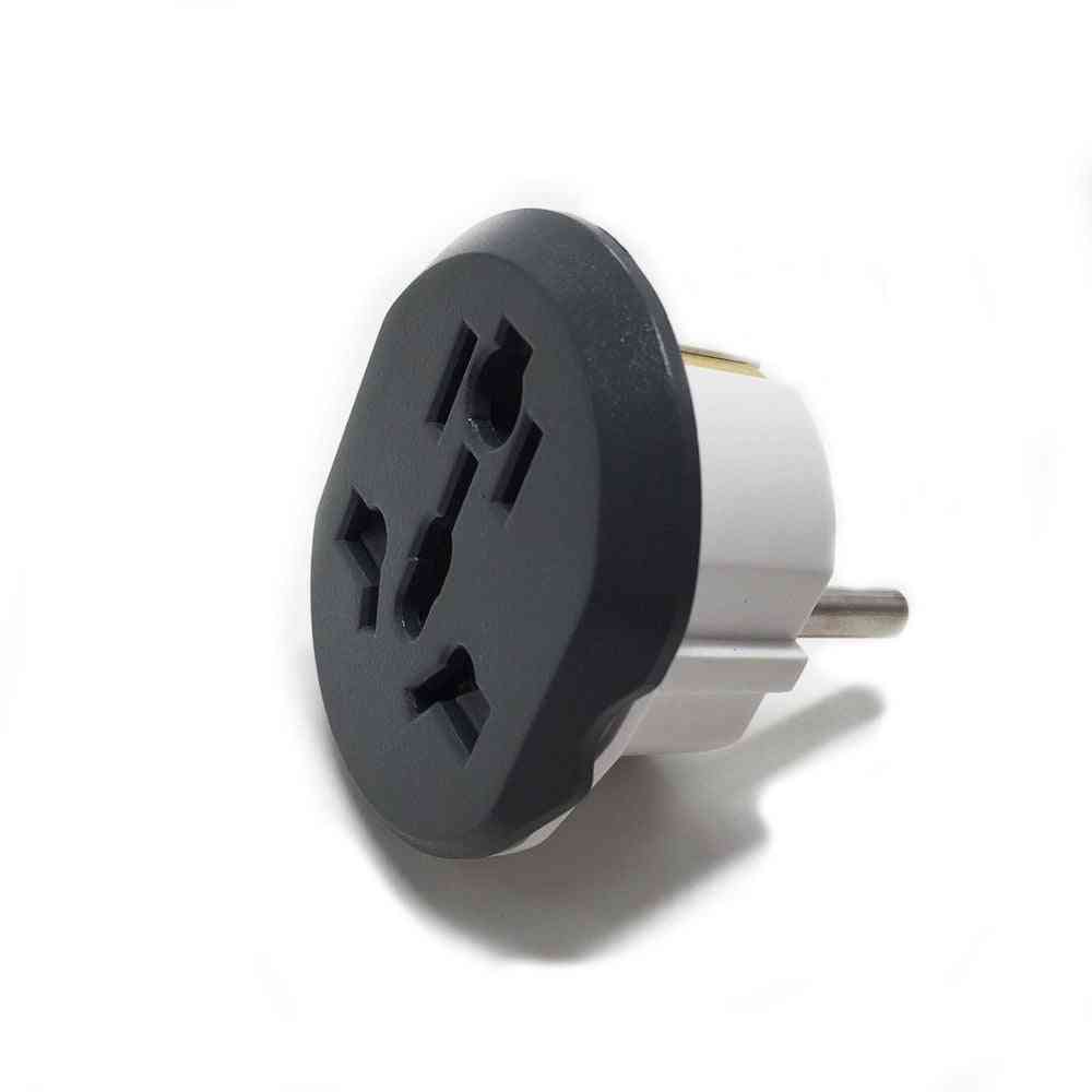 Universal Eu Plug Adapter- 16a Electrical Plugs International Power Socket Converter