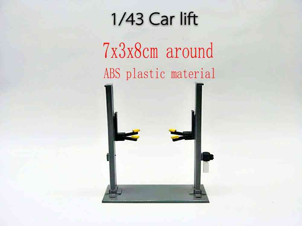 1/43 ABS-materiaal, liftonderhoudscène Garage-rekwisieten Model speelgoed voor kinderen - grijs 3