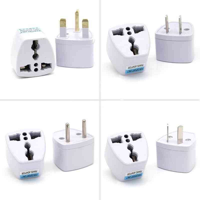 Universal Uk/us/au To Eu Ac Power Socket Plug - Travel Electrical Charger Adapter Converter