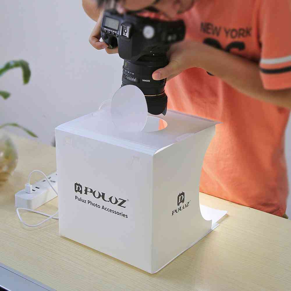 Prenosni foto studijski namizni fotoaparat za snemanje - šotorski fotografski komplet