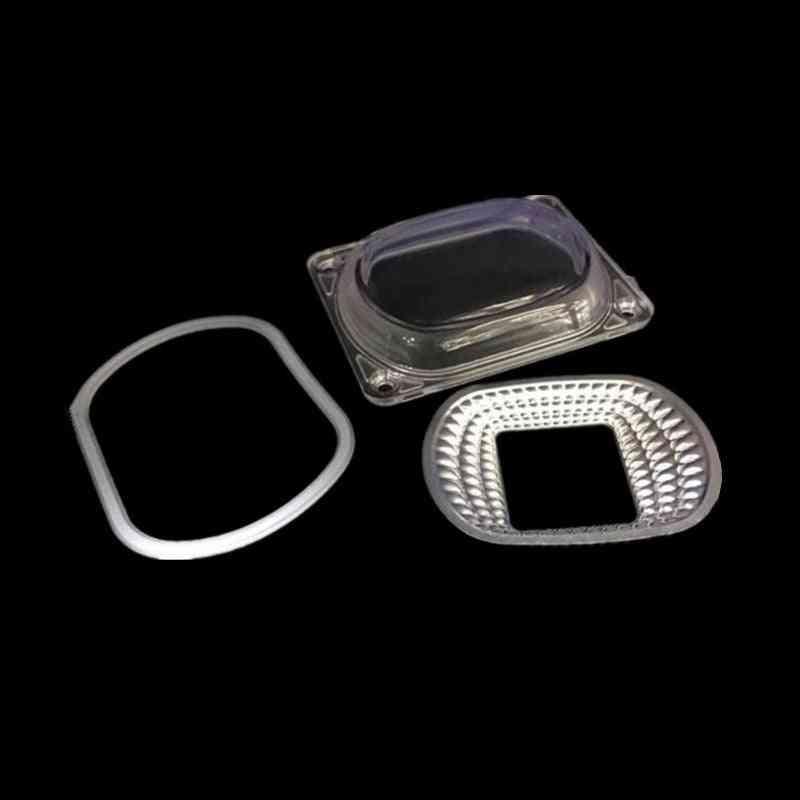 Lens reflector siliconen ring voor 20w / 30w / 50w led cob, ac220v, 110v led schijnwerper lamp