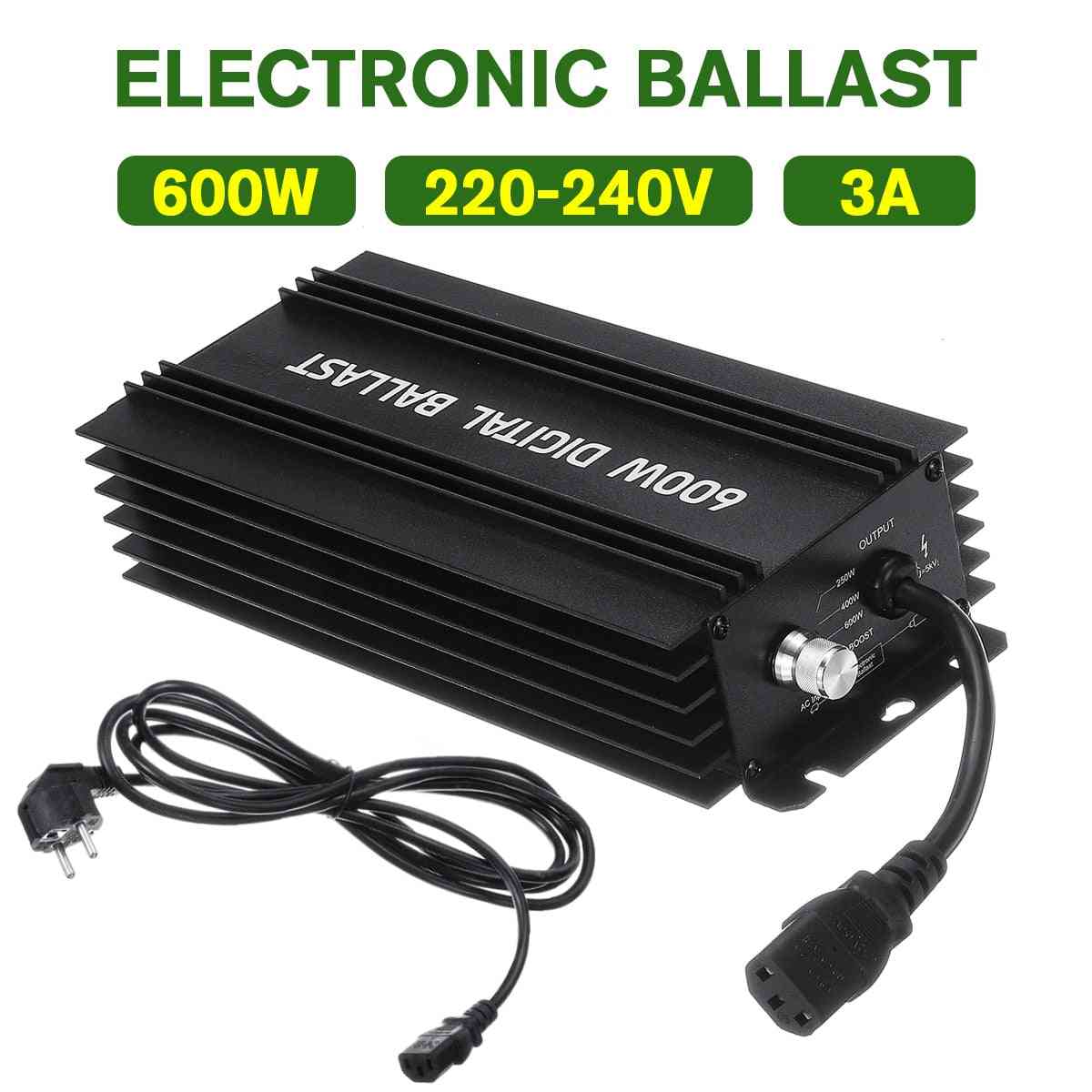 Digital 600w -eu Plug Ballasts -grow Lights Hps