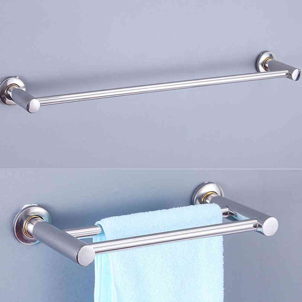 Long Stainless Steel Single/double Towel Hanging Rod