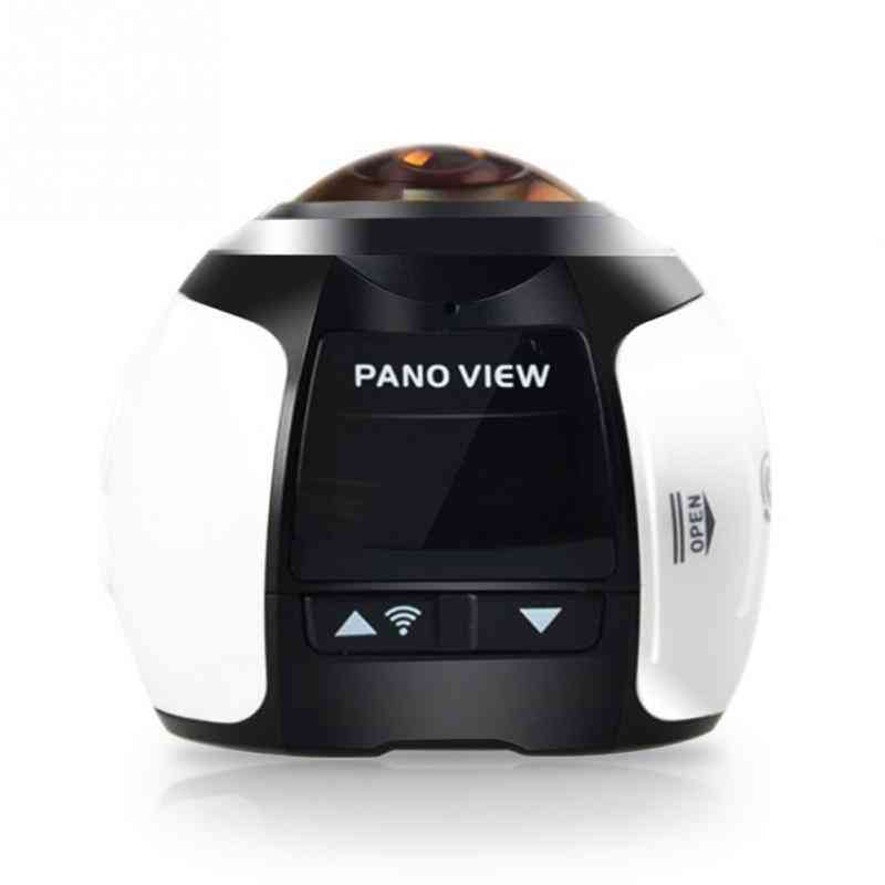 Vr szerokokątny hd wodoodporny mini kamera sportowa dv wifi 4k 360 stopni panoramiczny