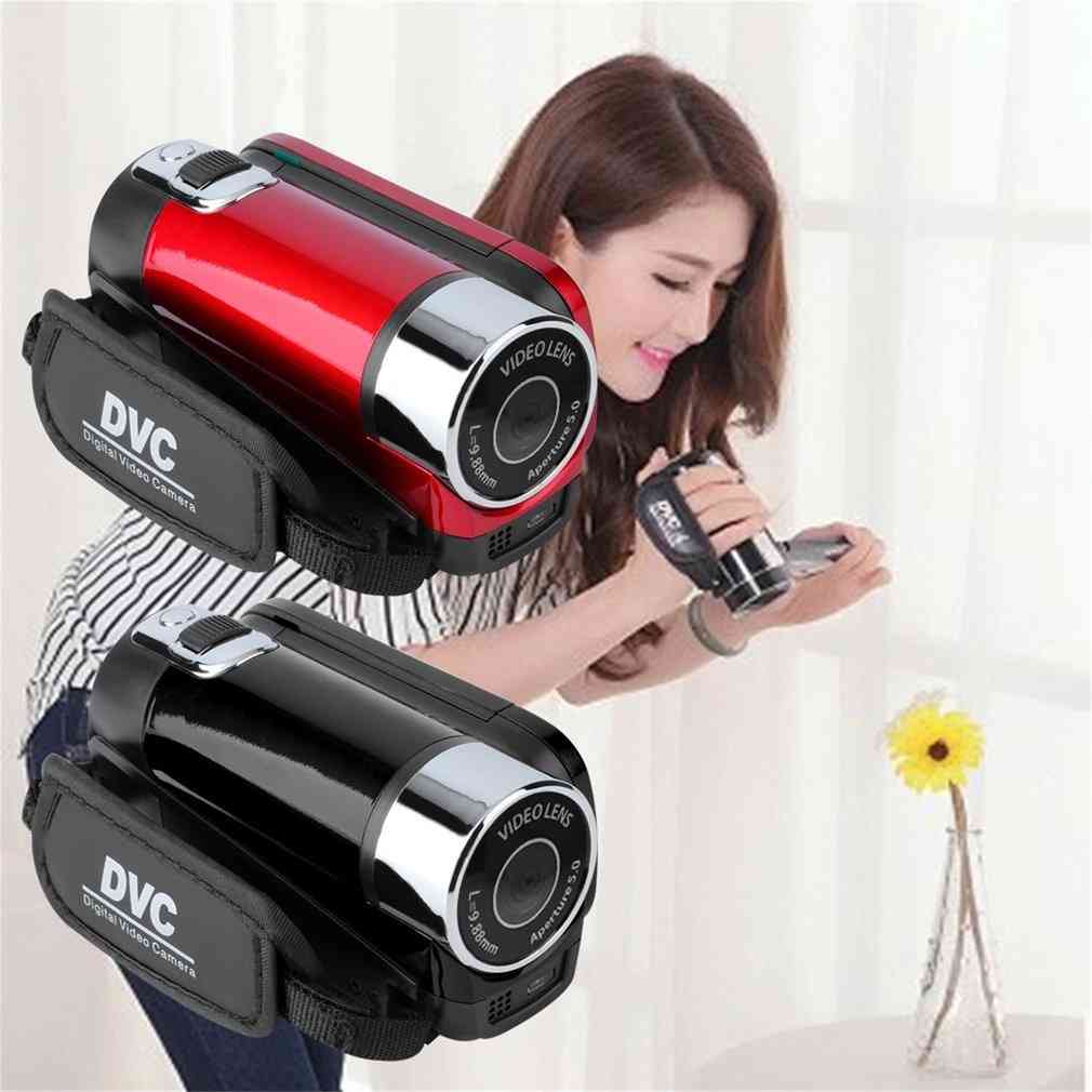 Mini prenosná digitálna videokamera s obrazovkou lcd