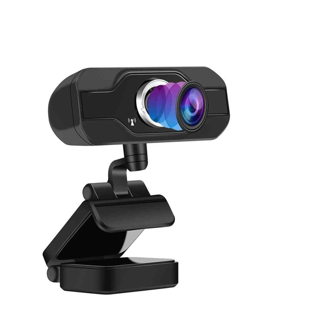 Webcam 1080p k68 high definition fixedfocus webcam usb-2.0 afspil web-cam, widescreen video-web kamera med mikrofon