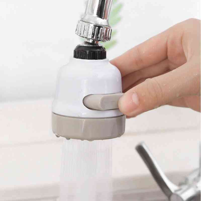 Pulvérisateur rotatif de robinet de cuisine - 3 modèles d'aérateur de filtre anti-éclaboussures de buse de robinet de cuisine réglable 360 °, aide à laver la vaisselle rotative