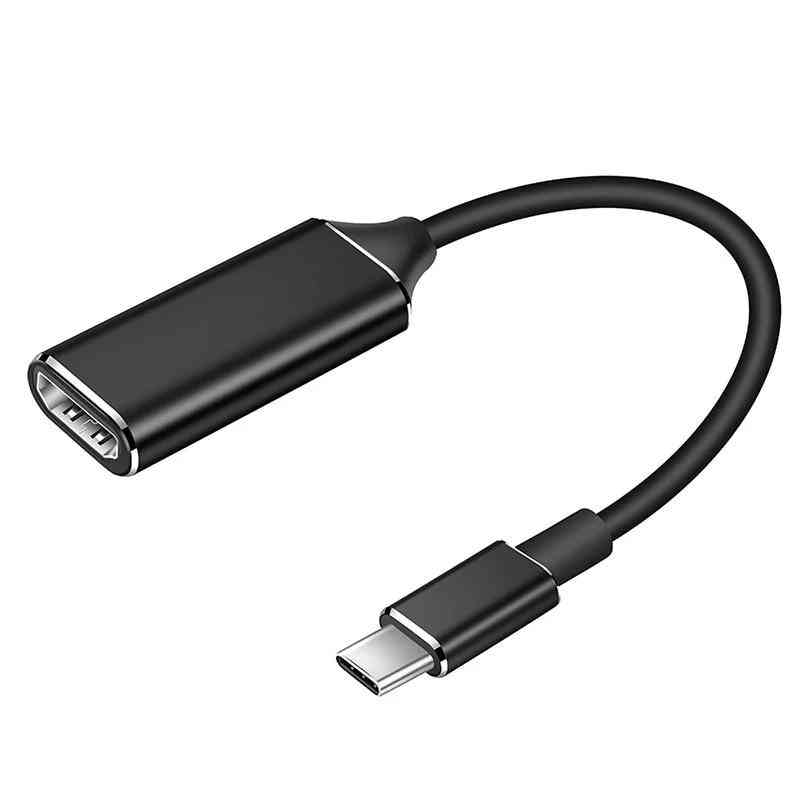 USB C zu HDMI Adapter 4k 30Hz Kabeltyp C HDMI für MacBook Samsung / Galaxy S10 / Huawei Mate P20