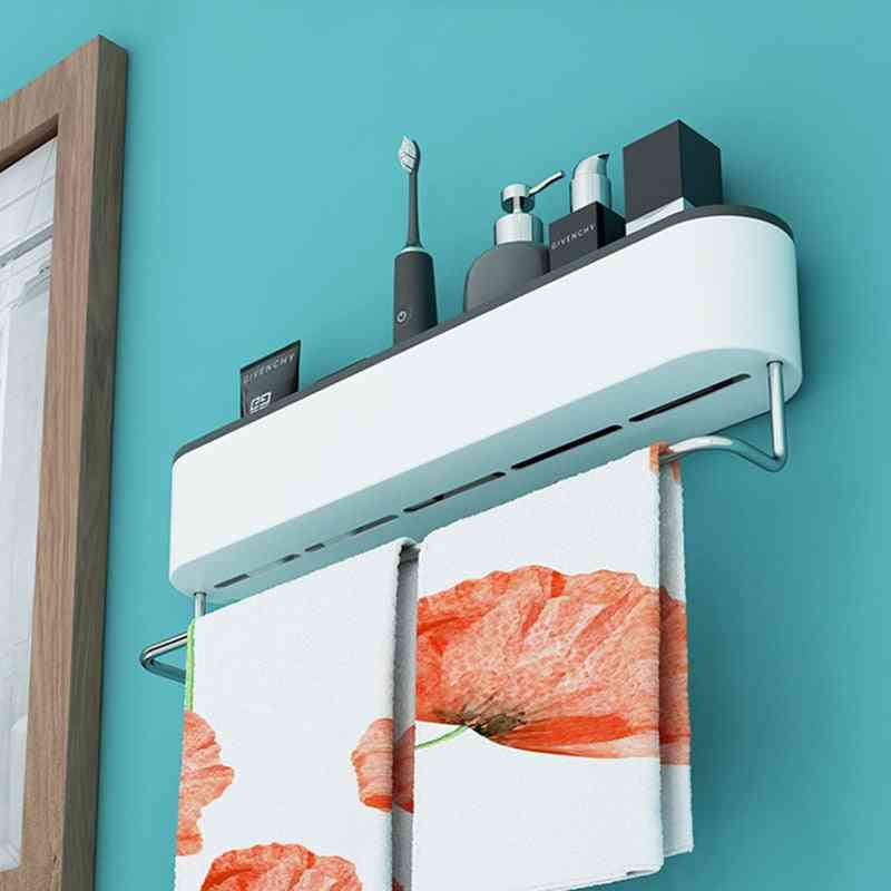 Multifunctional Towel Rack With Smart Storage