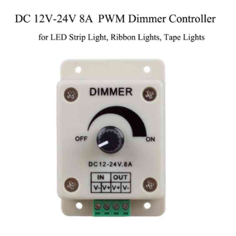Led Dimmer Switch - Voltage Regulator Adjustable Controller Strip Light Lamp