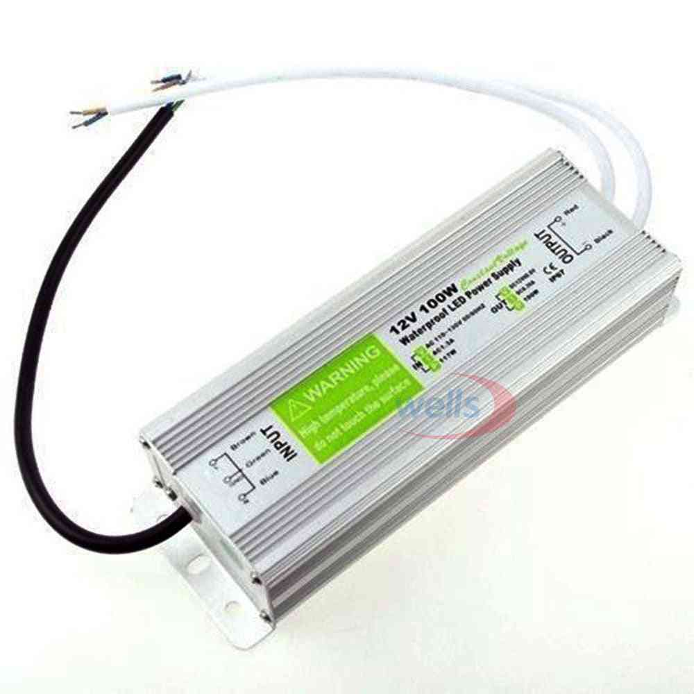 Fuente de alimentación impermeable de la CA del conductor del LED para la tira de luz LED - 12v / 10w
