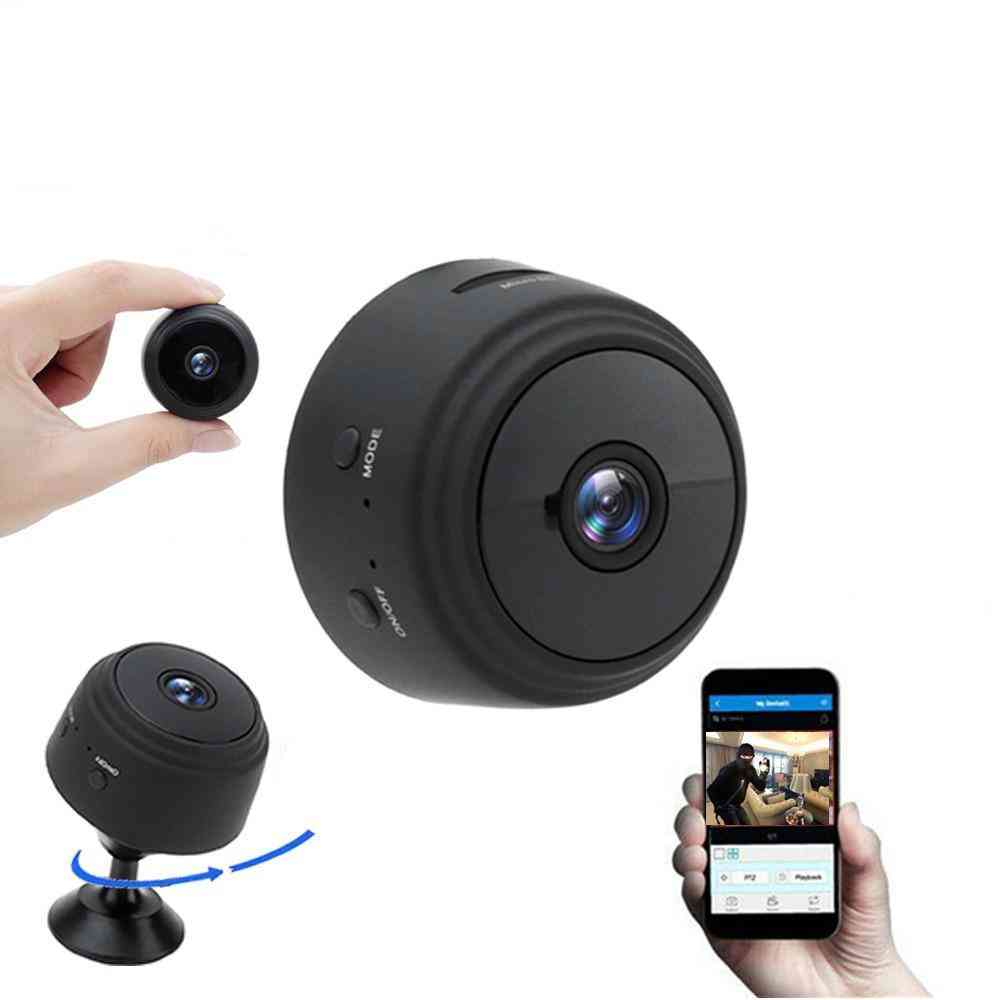 A9 1080p bezpieczeństwo w domu wifi p2p, bezprzewodowa kamera monitorująca noktowizor, aplikacja do zdalnego monitorowania telefonu - bez pudełka / karta 128g