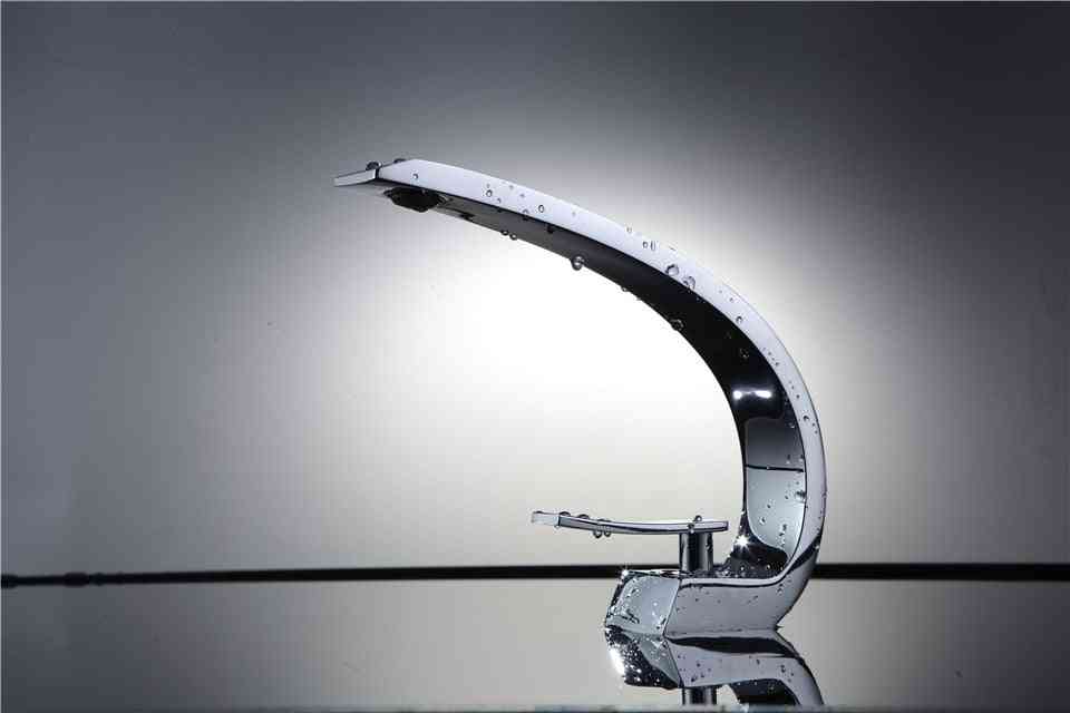 Elegant Crane Style, Single Handle-modern Wash Basin Faucets