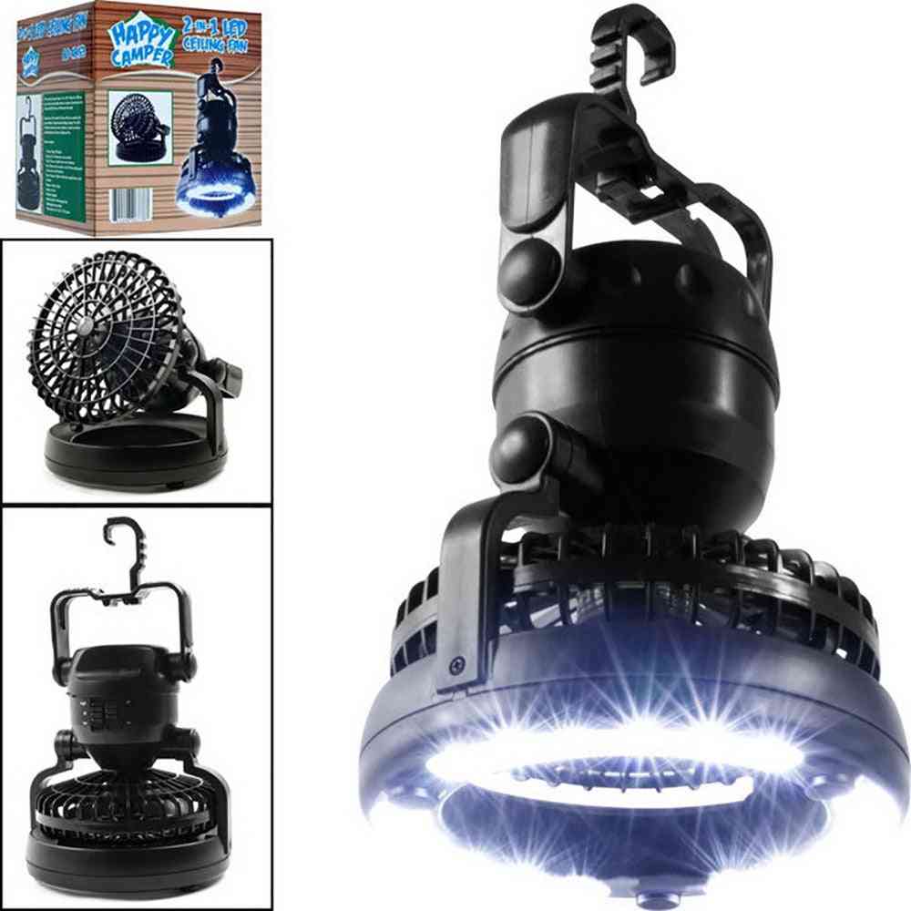 Portable Led Camping Lantern With Flashlight Ceiling Fan