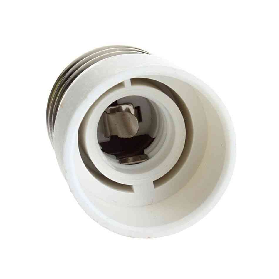 2 pièces matériau ignifuge E27 à E14 douille de convertisseur de support de lampe pour conversion adaptateur de type de base d'ampoule