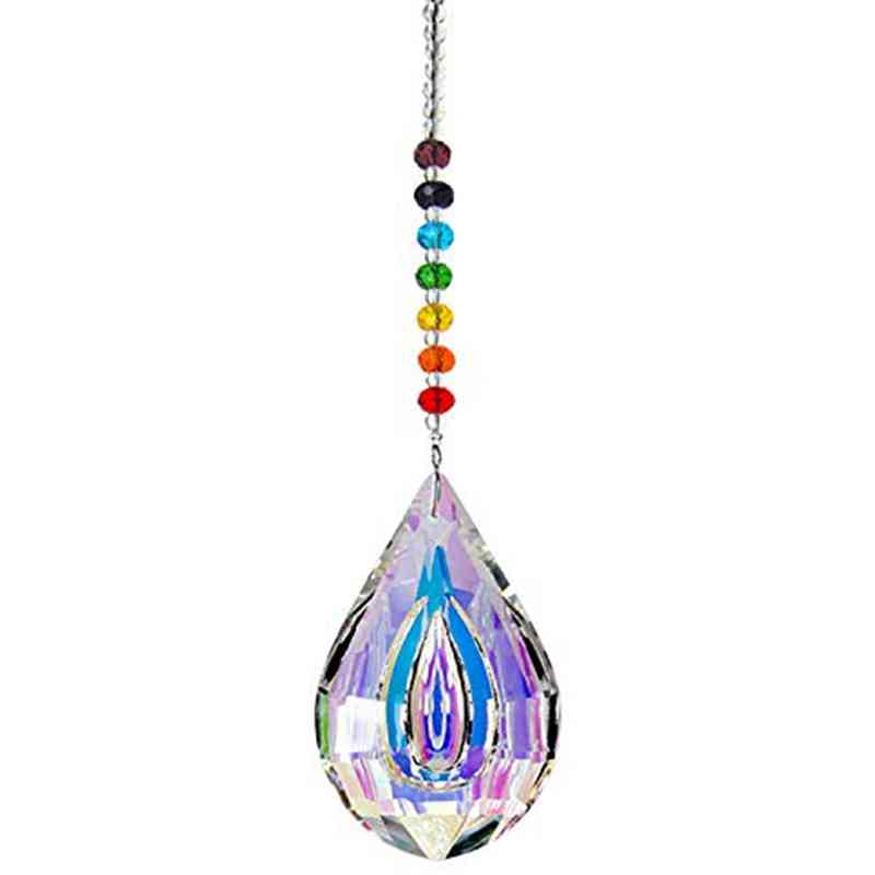 Absf Sunscreen Catcher, Feng Shui Crystals-drop Prism For Home Decoration