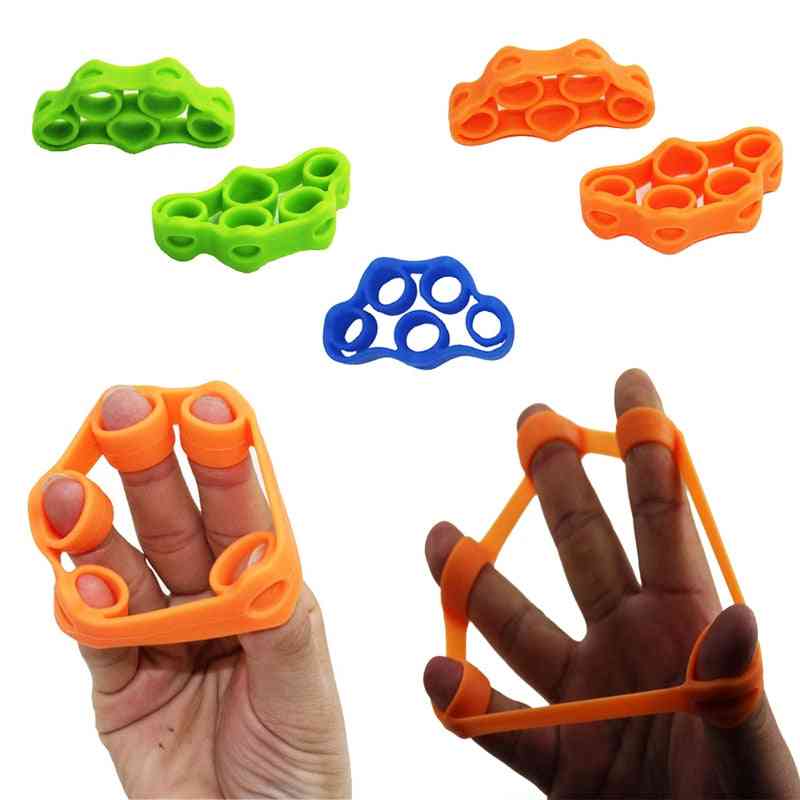 Silicone Hand Finger Trainer Ring, Anti Stress Toy