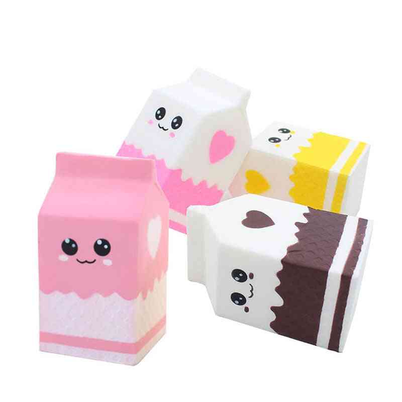 Cute Milk Carton Squishy Slow Rising- Soft Squeeze Relieve Stress Toy