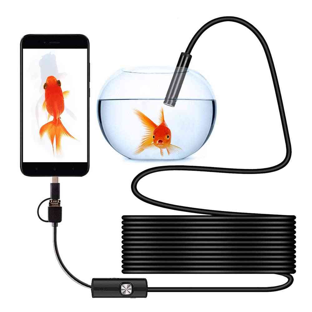Waterproof Mini Camera -usb Endoscope Portable Universal Inspection Borescope