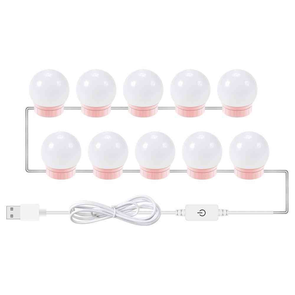 Led Vanity Mirror Lights Kit With 10 Dimmable Bulbs For Makeup Dressing Table