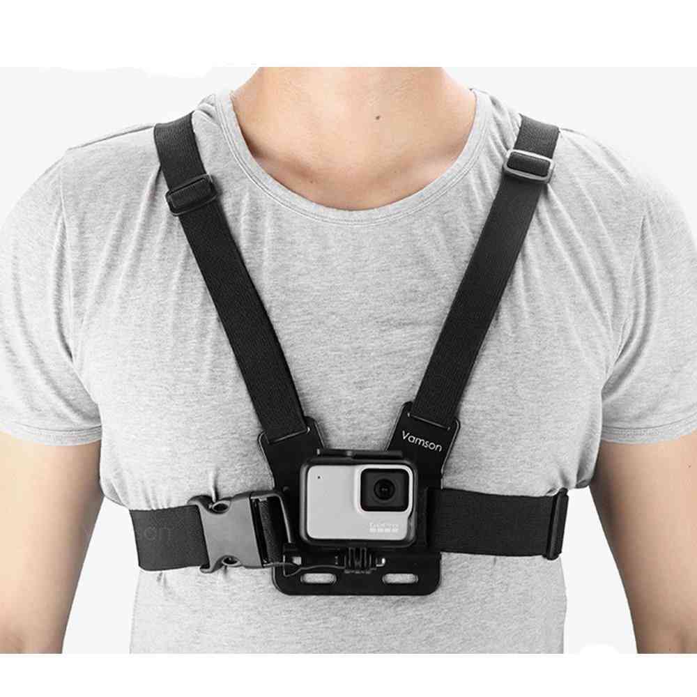 Chest Strap Belt- Body Tripod, Harness Mount For Gopro Hero Action Camera