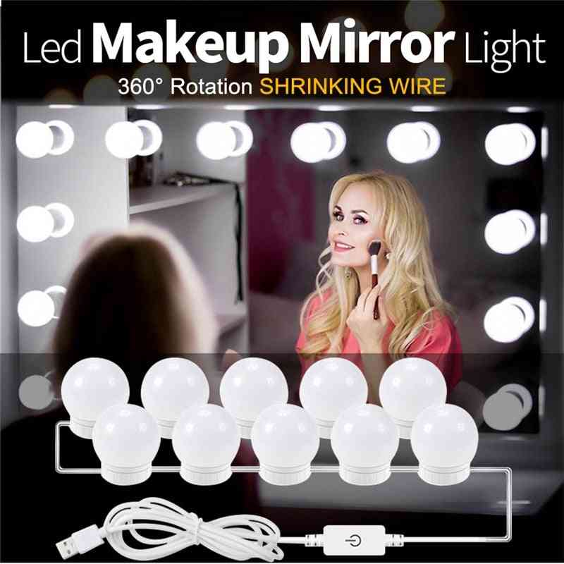 Usb-led 5v Makeup-lamp Wall-light Beauty 2/6/10/14 Bulbs-kit For Dressing Table