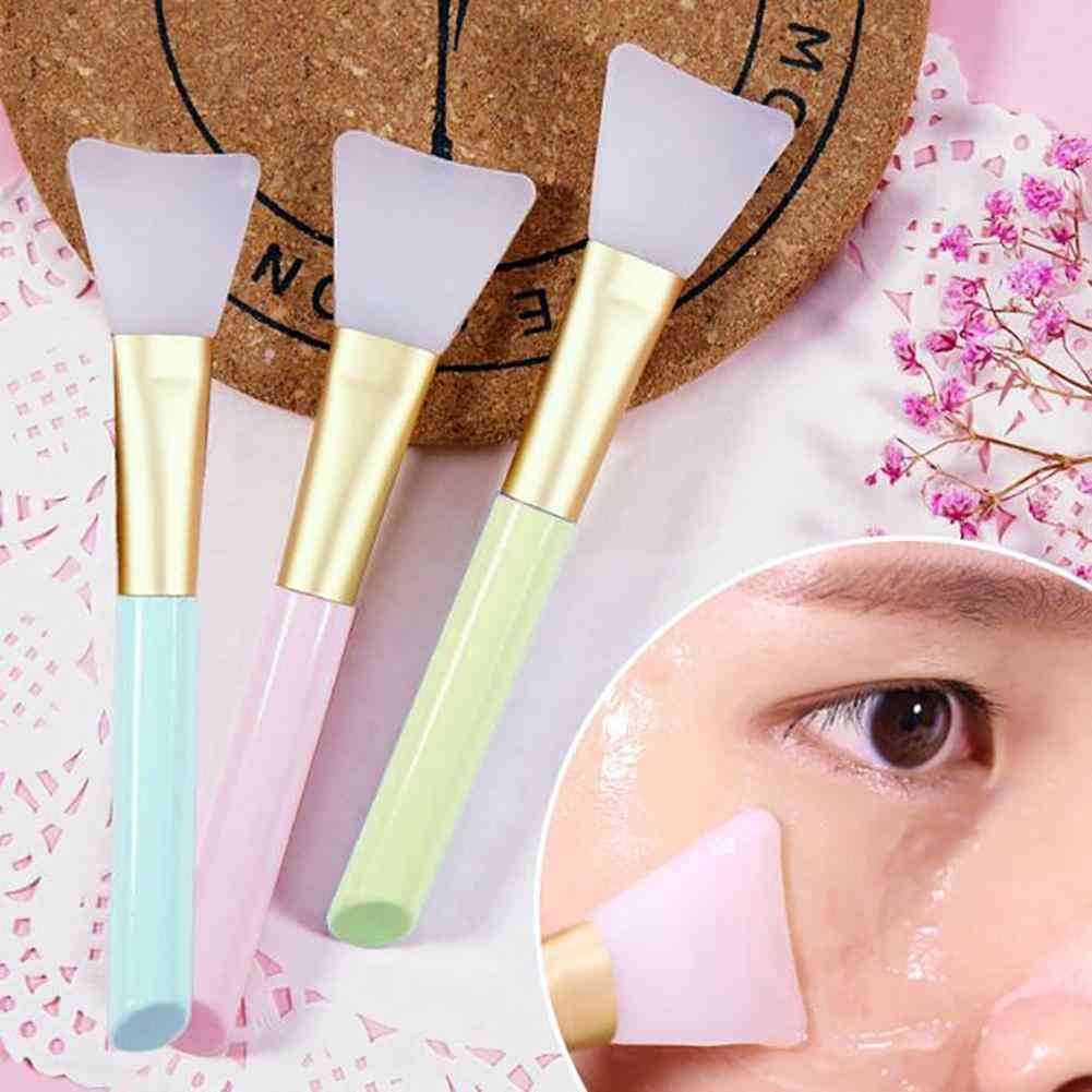 Soft Silicone, Fan Shaped-facial Mask Brushes