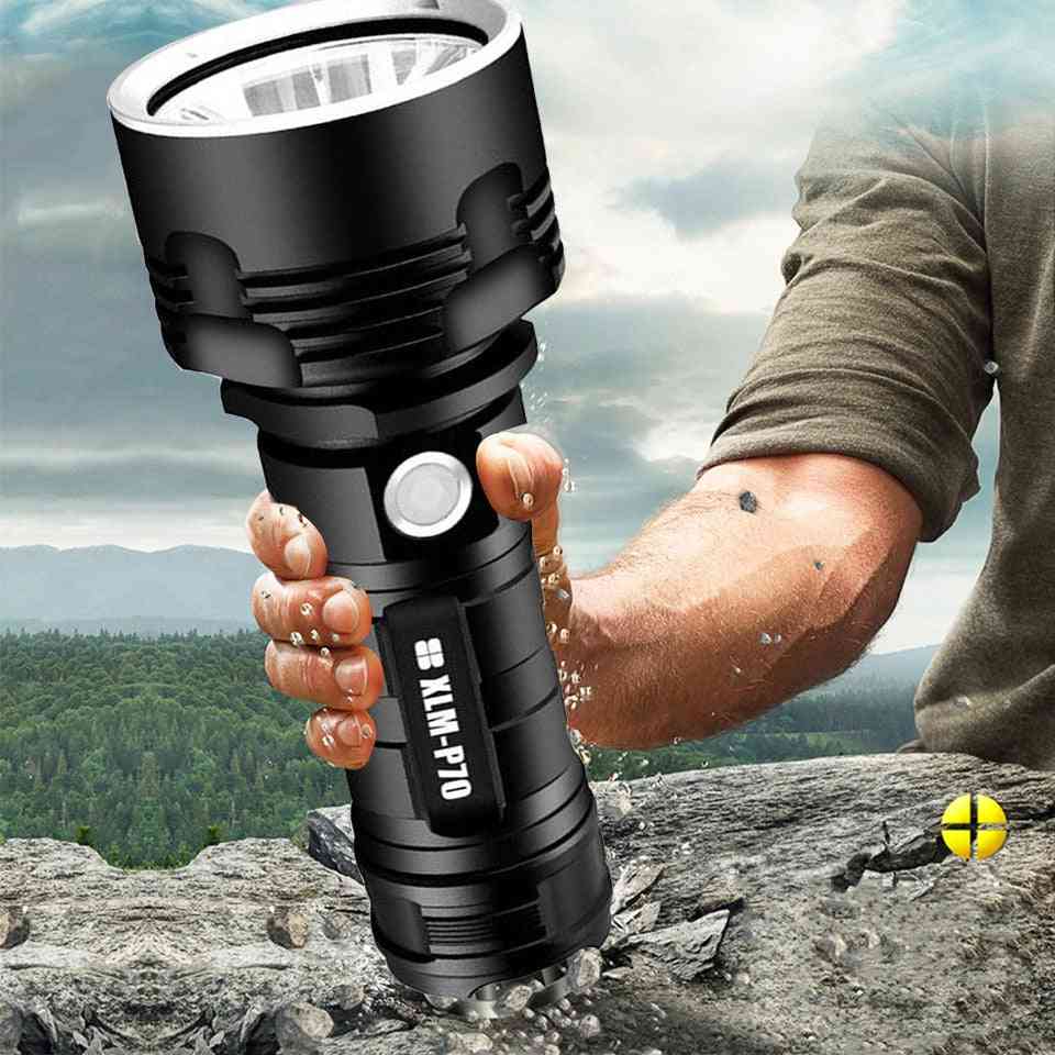 Waterproof, Super Powerful, Usb Rechargeable - Ultra Bright Lantern / Torch