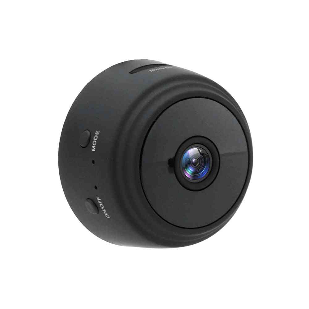 A9 mini wifi trådlös handling, smart hemkamera, p2p mikrovideokamera - svart / 32g-kort