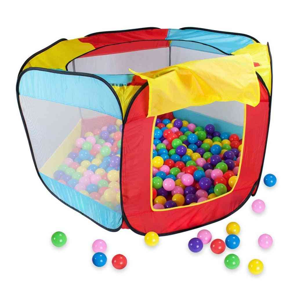 Portable Play Kids Tent -ocean Ball Pool