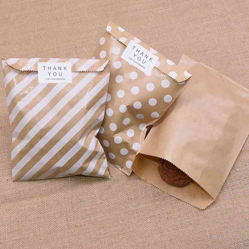 Kraft Paper Bags For Wedding, Party And Favors