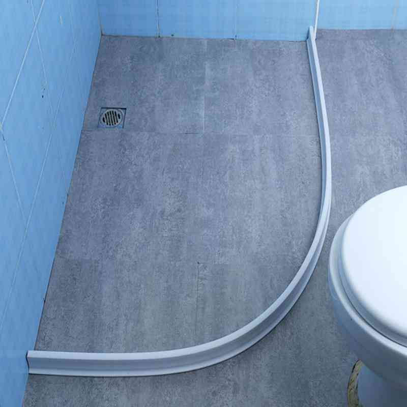 Silicone Separation Waterproof  Water Stopper Barrier Strip For Bathroom