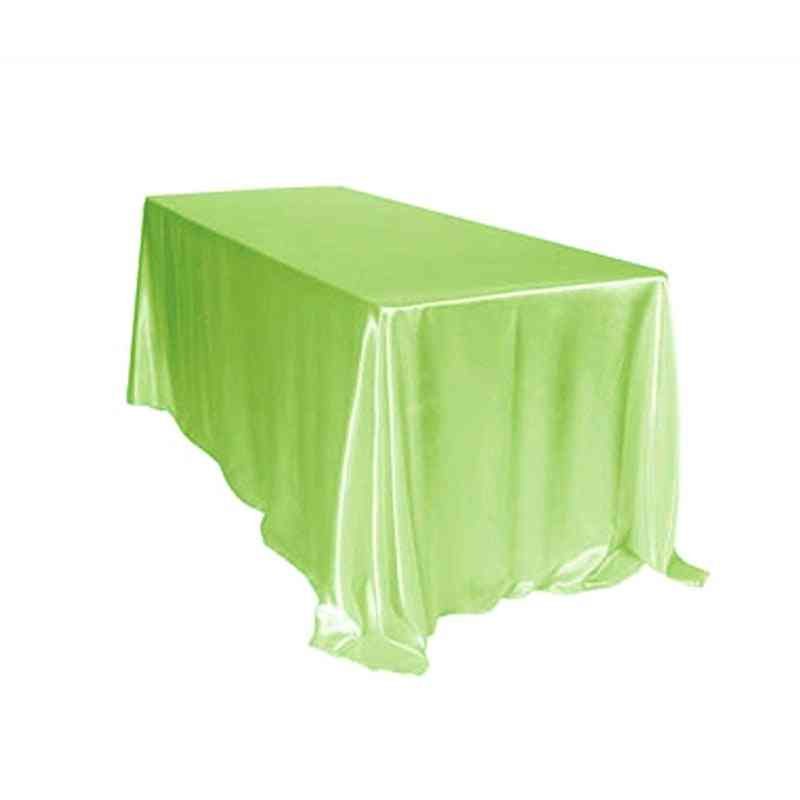 Hotel Banquet Rectangular Table Cloth For Wedding, Party, Christmas Decoration