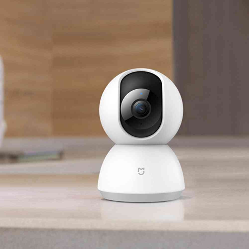 Smart camera ptz versione 1080p e webcam per visione notturna con angolo di 360 - plug ue bianco-350364