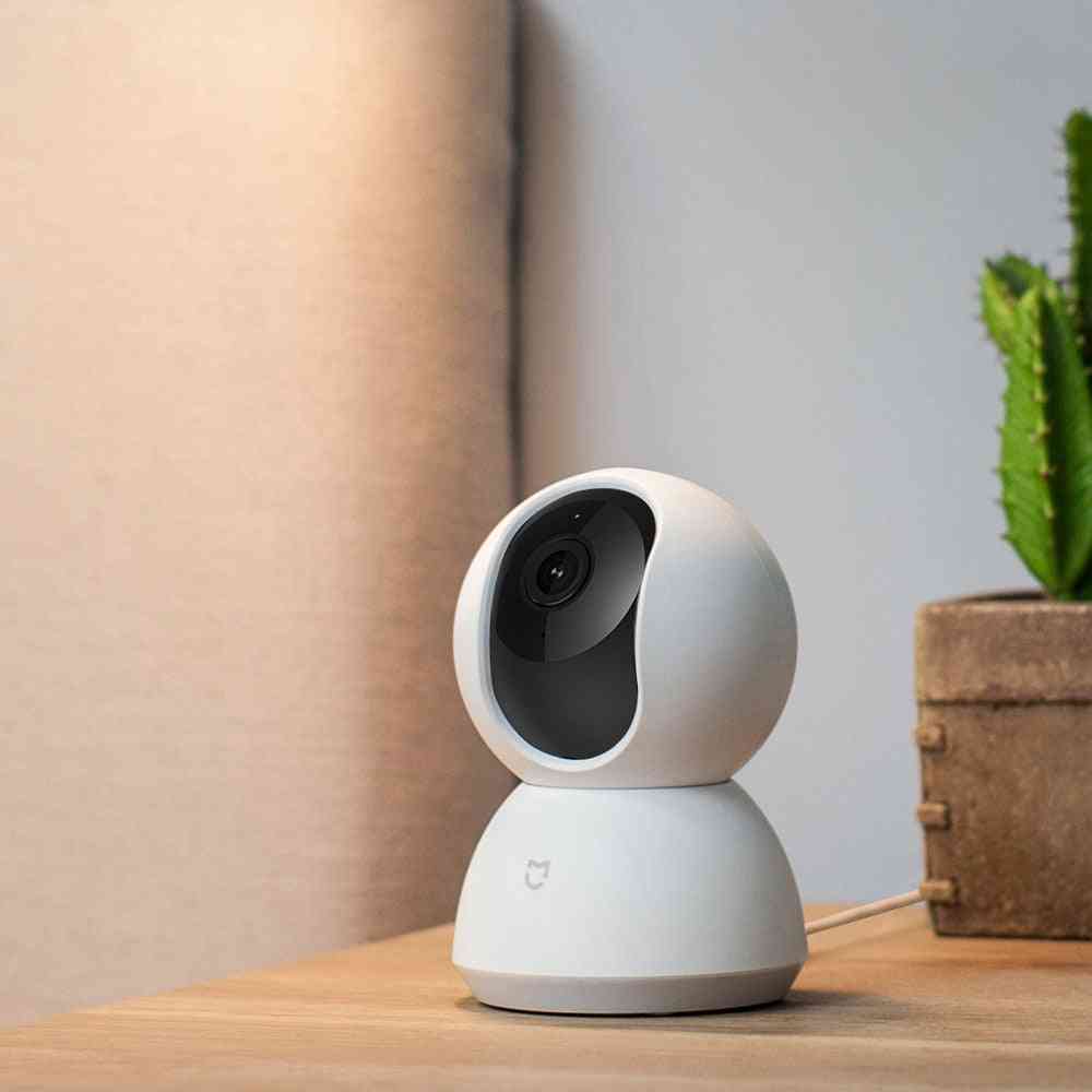 Smartkamera ptz versjon 1080p og nattesyn webkamera med 360 vinkel - hvit EU plug-350364