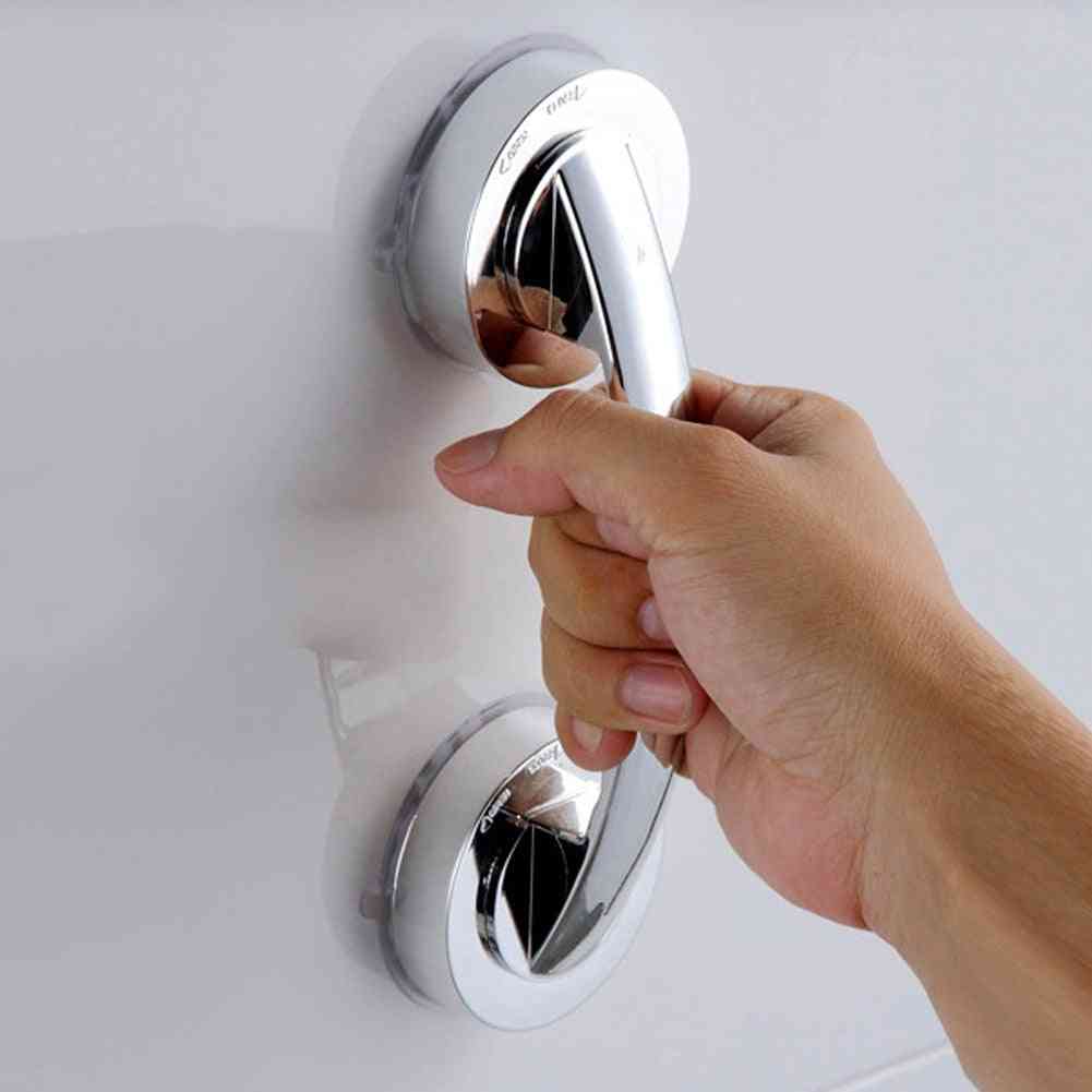 Silver Handrail Style Suction Cup Handle