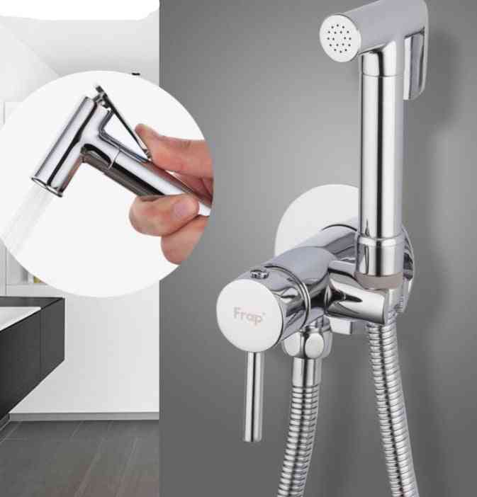 Bidet Faucets Set With Ceramic Cartridge Switch