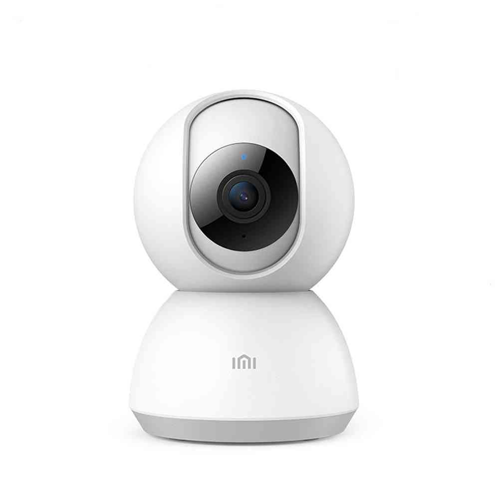 Smart-camera 1080p hd 360 graden zicht, webcam ptz-versie infrarood nachtzicht wifi-monitor externe oproepen voor xiaomi mihom - 1080p eu-stekker toevoegen