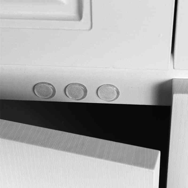 Gummi-Schalldämpfer Anti-Kollisions-Türstopper Silikon Schubladen Schrank Stoßstangen Möbel Hardware - 50 Stück