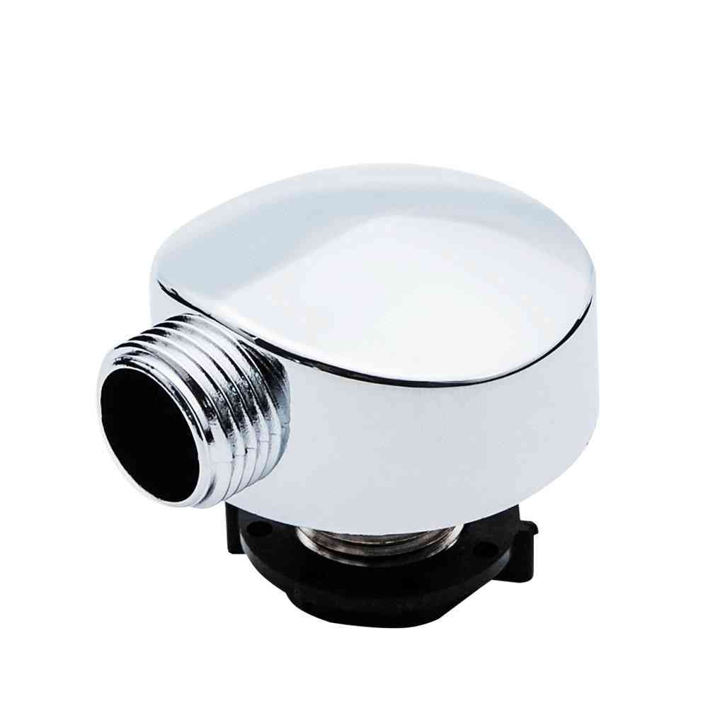 Round Shaped 6mm Chromed Finished Plastic Shower Connector