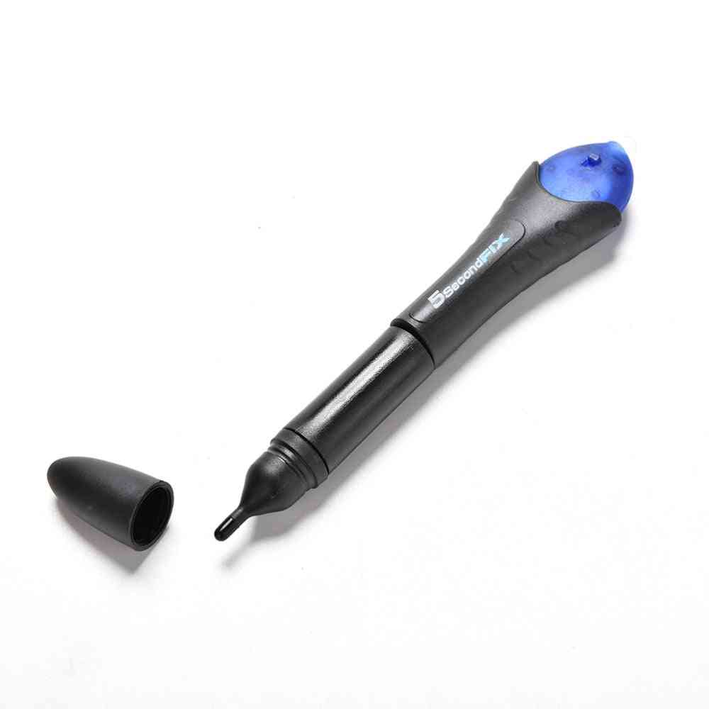 Quick Fix Super Powered Liquid Plastic Welding Uv Light Glue Pen