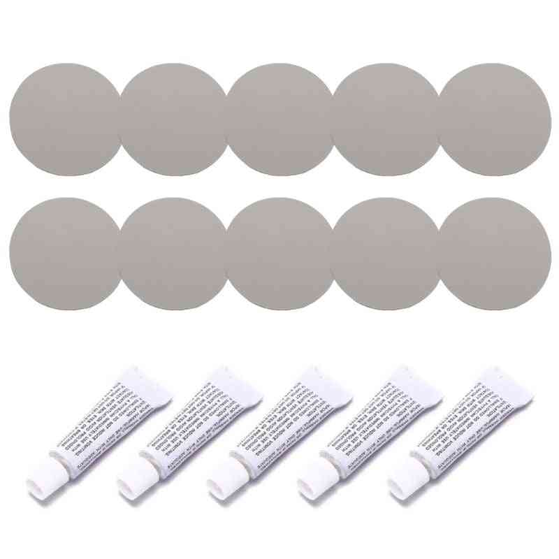 Repair Kit Including Adhesive And Patches For Inflatable, Pvc, Pu Leather And Other Material