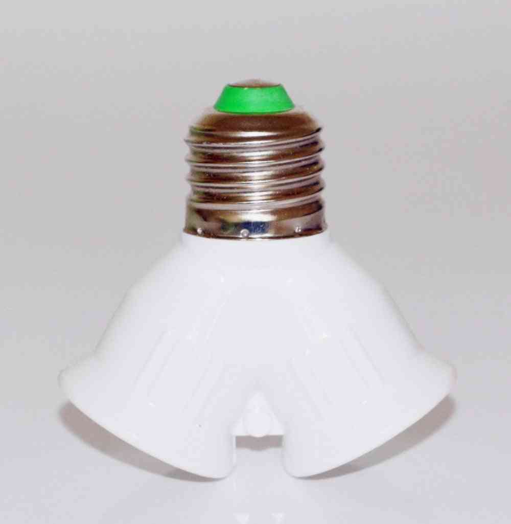 Led Halogen Y Shape Lamp, Holder, Converter, Splitter, Light Bulb Adapter