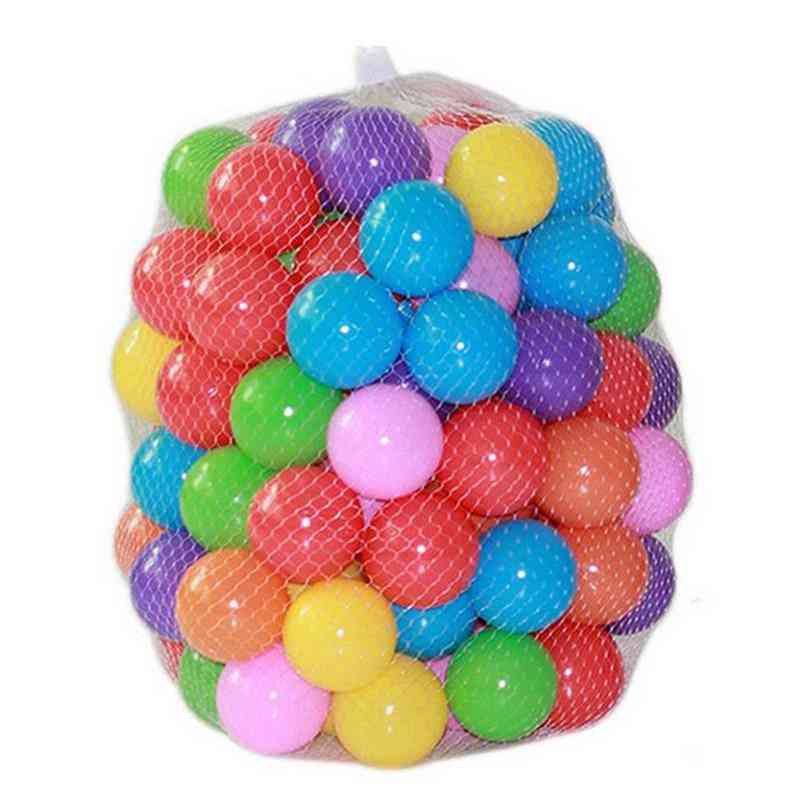 Soft Plastic Ocean Ball Pool For Playpen, Colorful Stress Air Juggling Balls